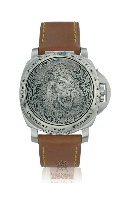 Panerai 2004 Watch PAM00815 44 mm Stainless steel Case Black Gray Dial