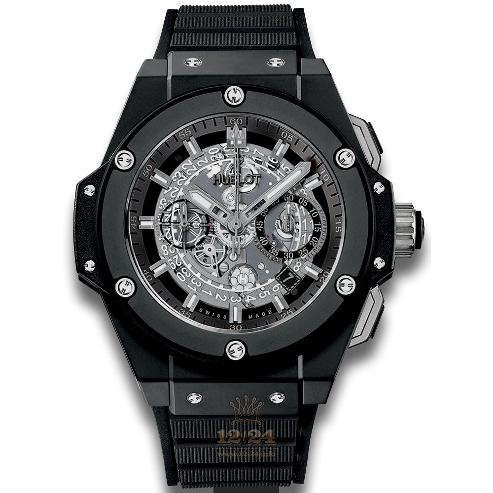 Hublot King Power Watch 701.CI.0170.RX 48 mm Ceramics Case Black Gray Dial