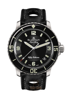 Blancpain Fifty Fathoms Watch 5015C-1130-52B 45 mm Stainless steel Case Black Dial