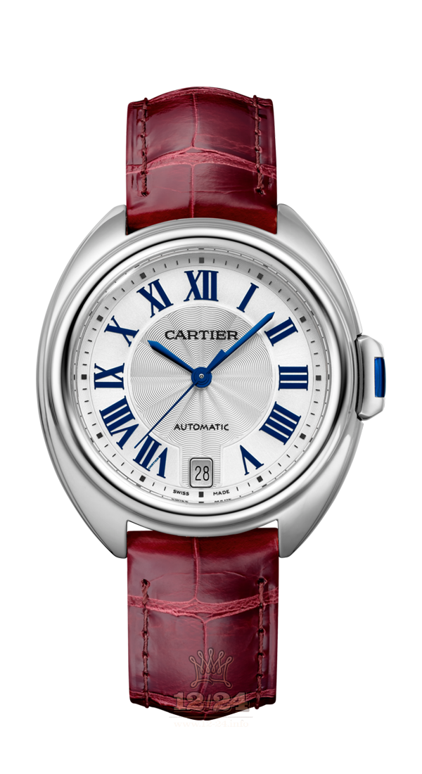 Cartier Cle de Cartier Watch WSCL0017 35 mm Stainless steel Case Silver Dial