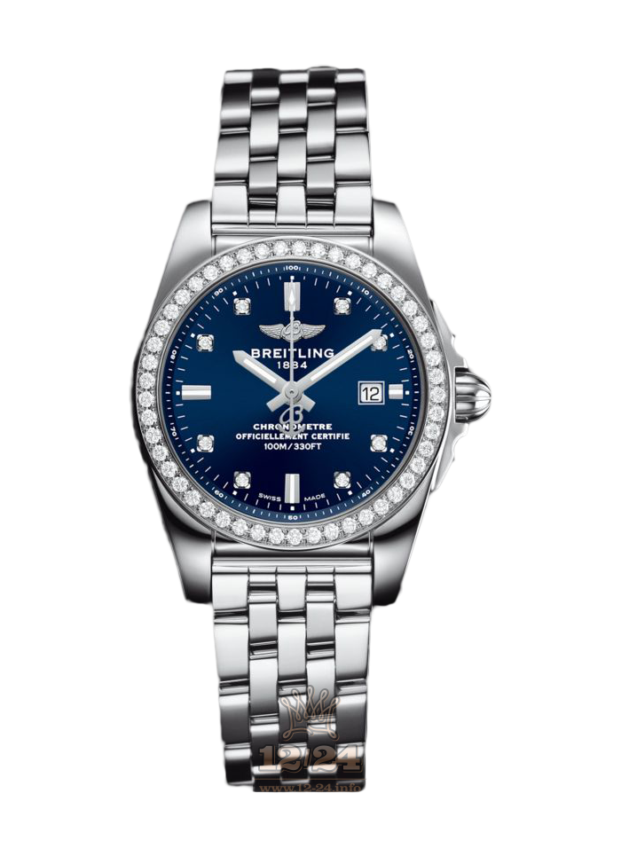 Breitling Galactic Watch A7234853|C965|791A 29 mm Stainless steel Case Dark blue Dial