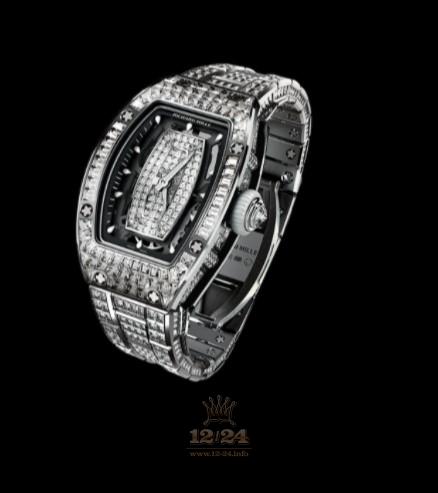 Richard Mille Women's Collection Watch RM 07-01 WG 46 mm White gold Case