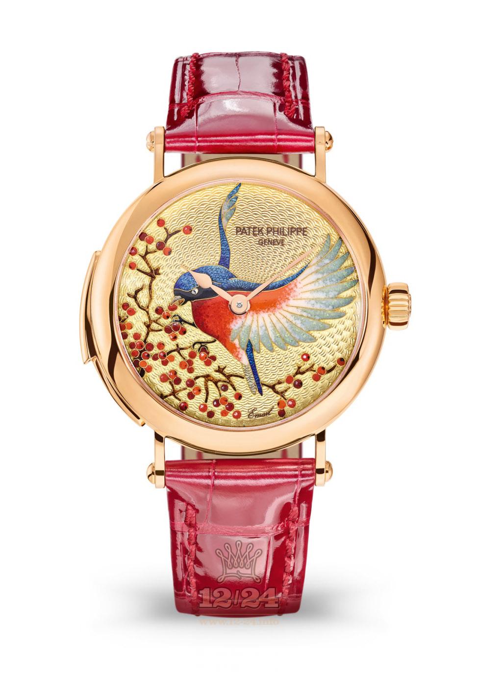 Patek Philippe Rare Handcrafts Watch 7000/50R-001 Pink gold Case