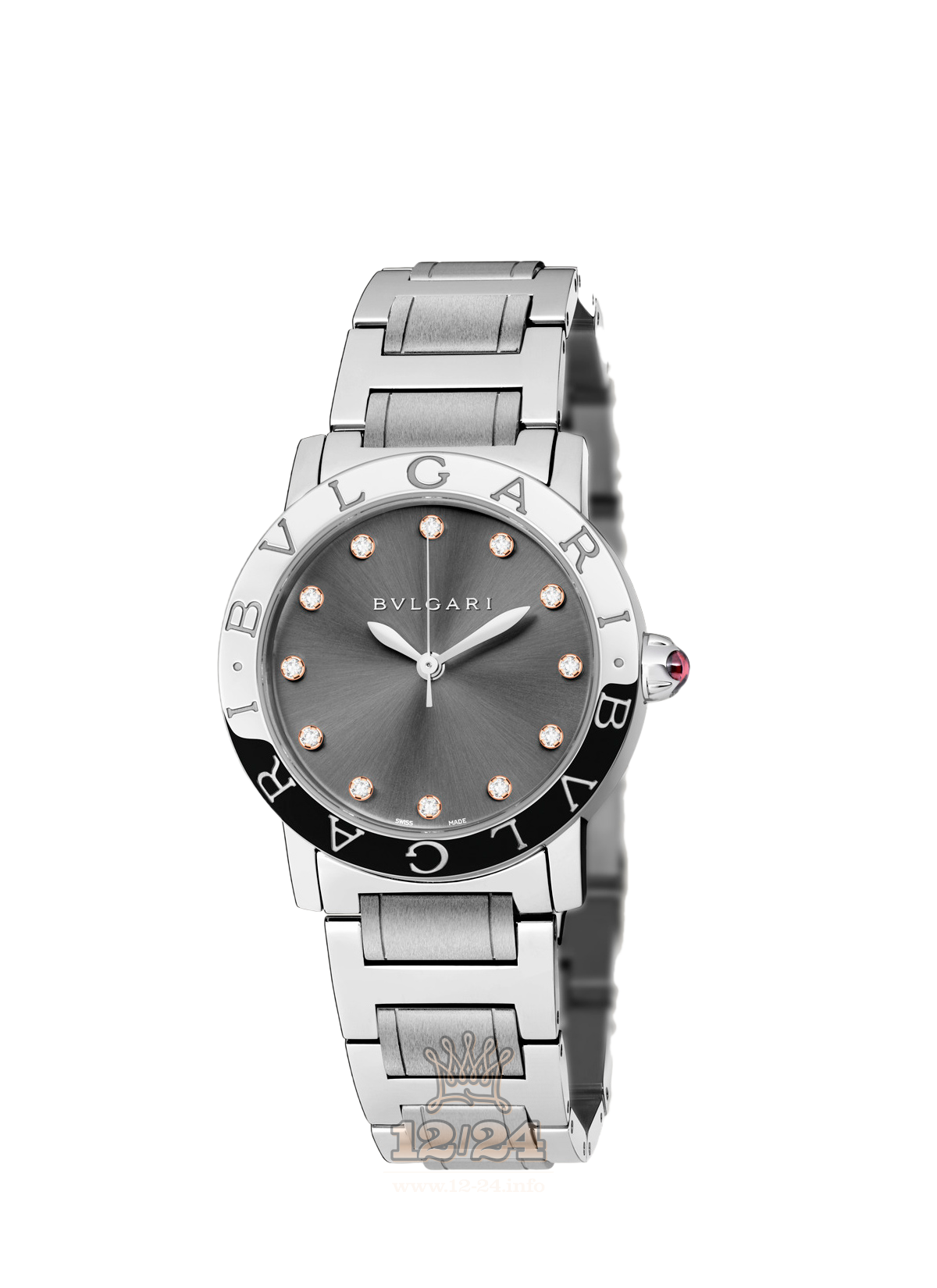 Bvlgari Bvlgari Bvlgari Watch 102567 BBL33C6SS/12 33 mm Stainless steel Case Gray Dial