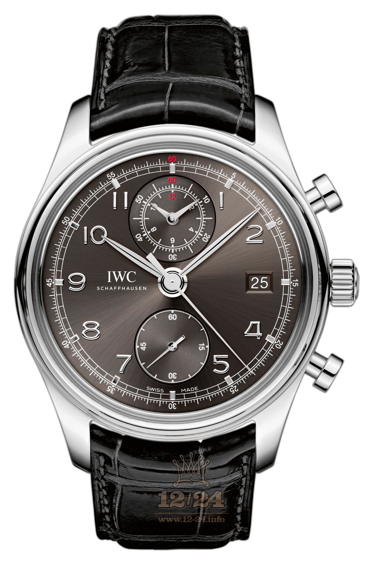 IWC Portugieser Watch IW390404 42 mm Stainless steel Case Gray Dial
