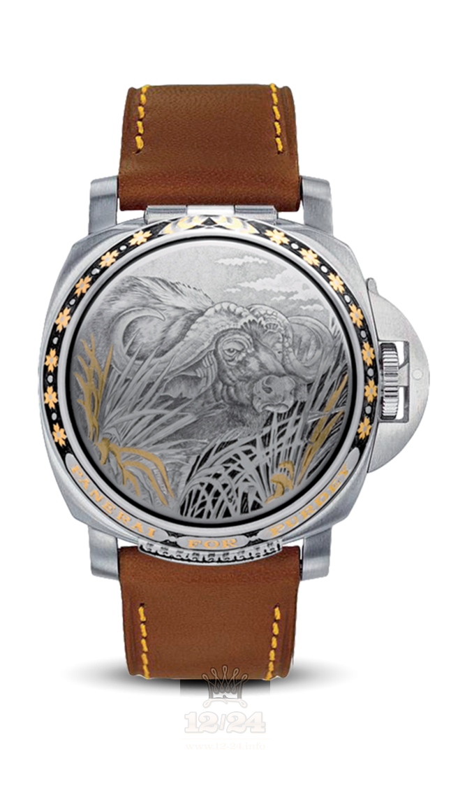 Panerai 2007 Watch PAM00833 44 mm Stainless steel Case Black Gray Dial