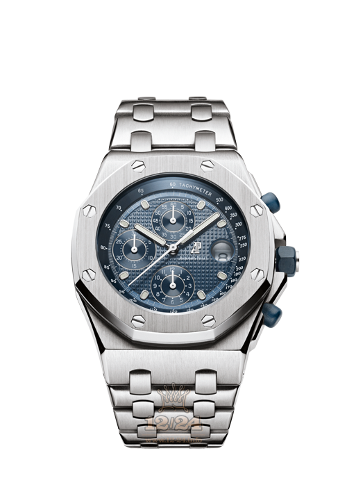 Audemars Piguet Royal Oak Watch 25721ST.OO.1000ST.01 47 mm Stainless steel Case Blue Dark blue Dial
