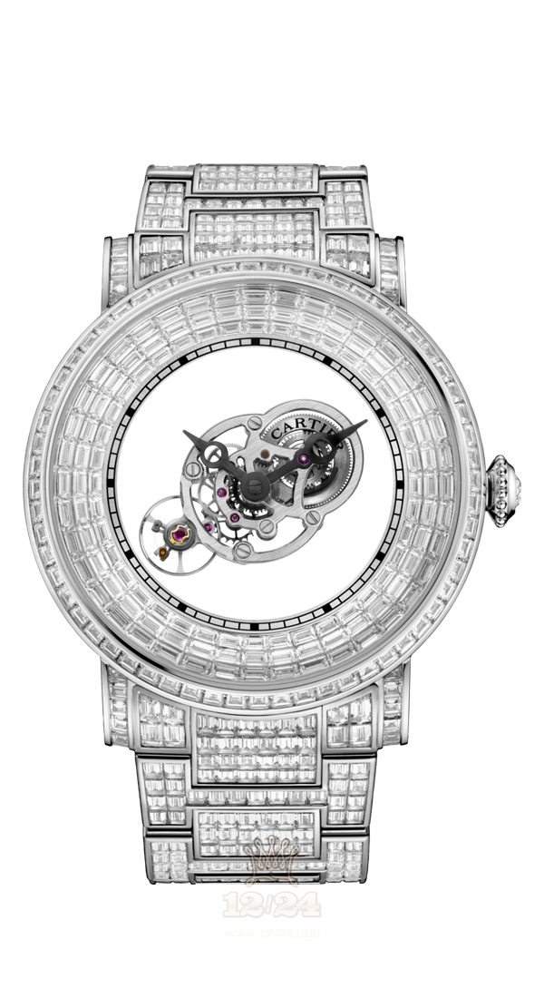 Cartier Rotonde de Cartier Watch HPI01072 44 mm Platinum Case Silver Dial