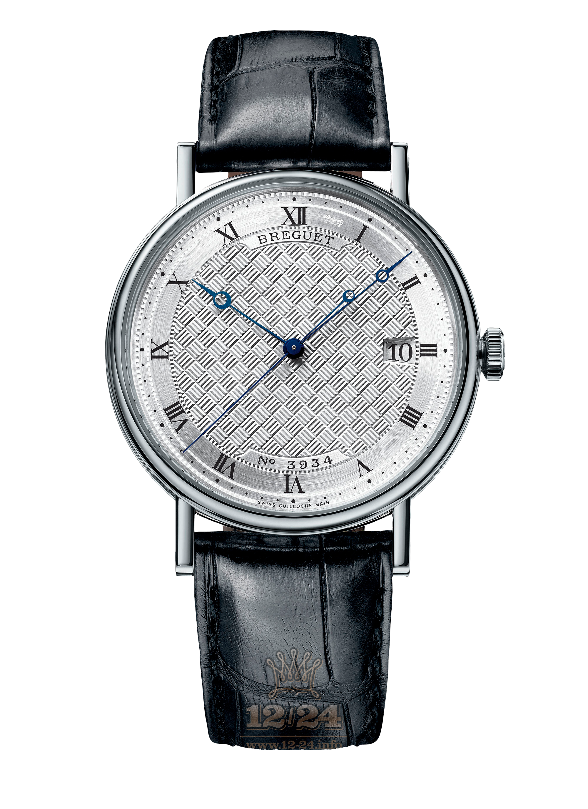 Breguet Classique Watch 5177BB/12/9V6 38 mm White gold Case Silver Dial