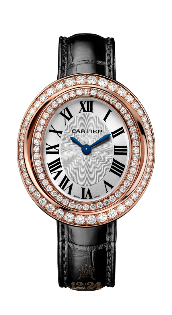 Cartier Hypnose Watch WJHY0006 33 mm Pink gold Case Silver Dial