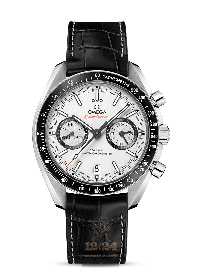 Omega Racing Watch 329.33.44.51.04.001 44 mm Stainless steel Case White Dial