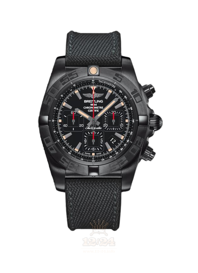 Breitling Chronomat Watch MB0111C3|BE35|253S|M20DSA.2 44 mm Stainless steel Case Black Dial