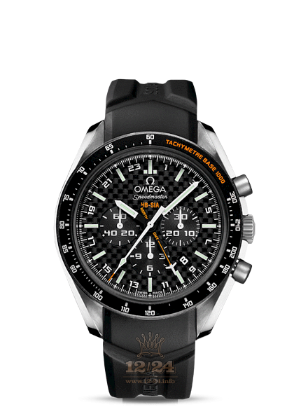 Omega Speedmaster Watch 321.92.44.52.01.001 44 mm Titanium Case Black Dial