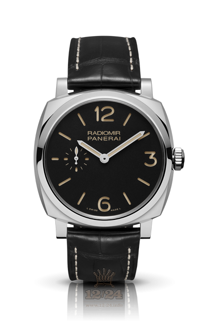 Panerai Radiomir 1940 Watch PAM00512 42 mm Stainless steel Case Black Dial