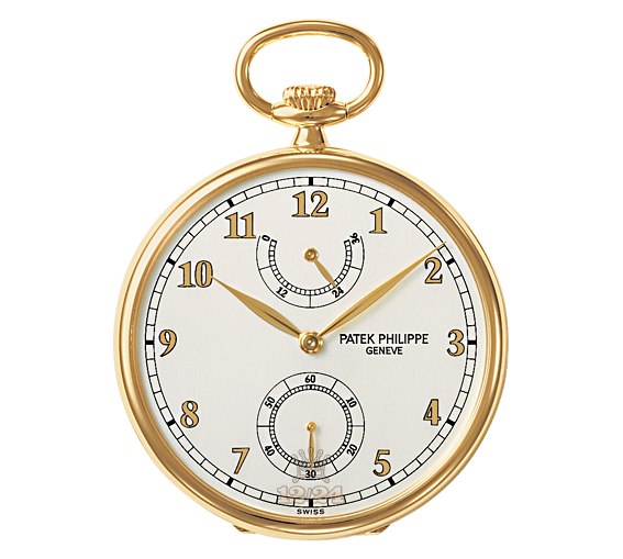 Patek Philippe Lepine Pocket Watches Watch 972/1J-010 44 mm Yellow gold Case White Dial