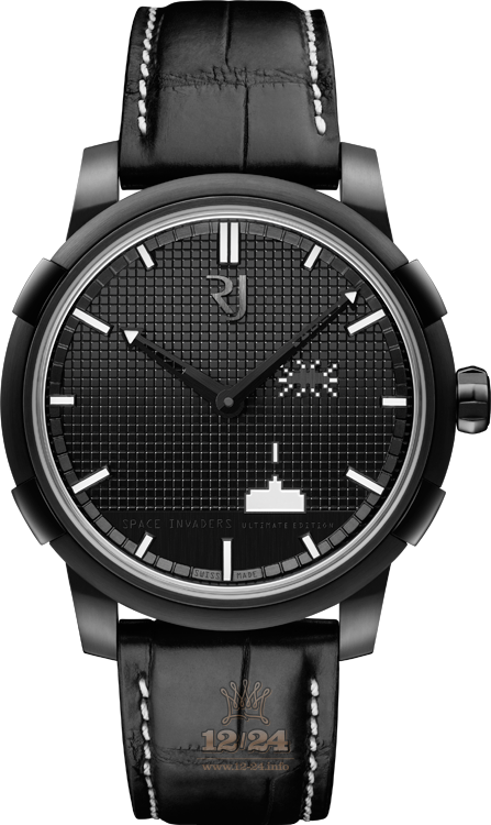 Romain Jerome Collaborations Watch RJ.M.AU.020.08 43 mm Stainless steel PVD coating Case Black Dial