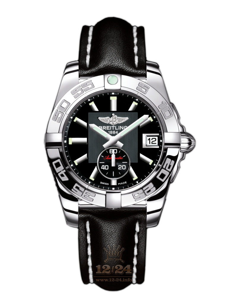 Breitling Galactic Watch A3733012/BA33/414X/A16BA.1 36 mm Stainless steel Case Black Dial