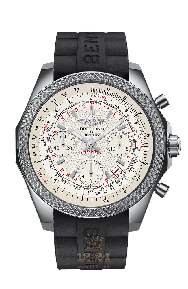 Breitling Breitling for Bentley Watch AB061221/G810/236S/A20D.2 44 mm Stainless steel Case Silver Dial