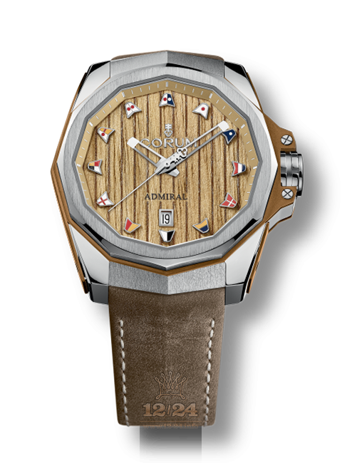 Corum Admiral Watch A082/03209 45 mm Titanium Case Brown (chocolate) Dial