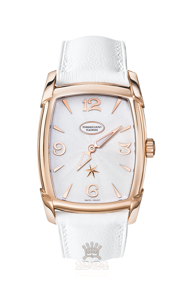 Parmigiani Fleurier Kalpa Watch PFC125-1000700-HC2421 38 mm Pink gold Case White Dial