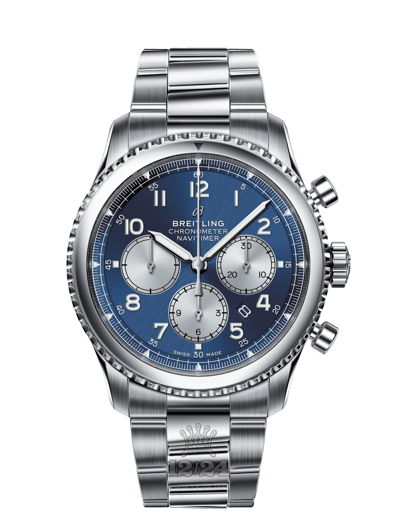 Breitling Navitimer Watch AB0117131C1A1 43 mm Stainless steel Case Dark blue Dial