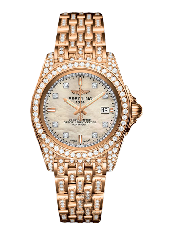 Breitling Galactic Watch H7133063|A804|792T 32 mm Pink gold Case