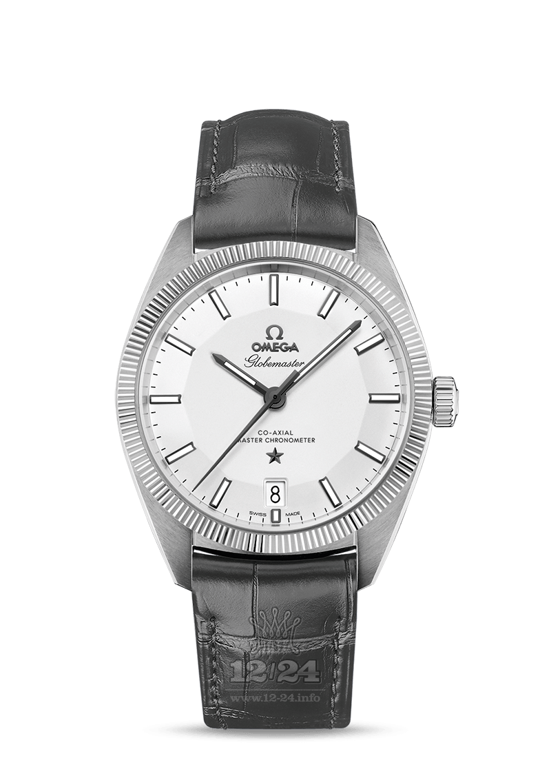 Omega Globemaster Watch 130.33.39.21.02.001 39 mm Stainless steel Case Silver Dial