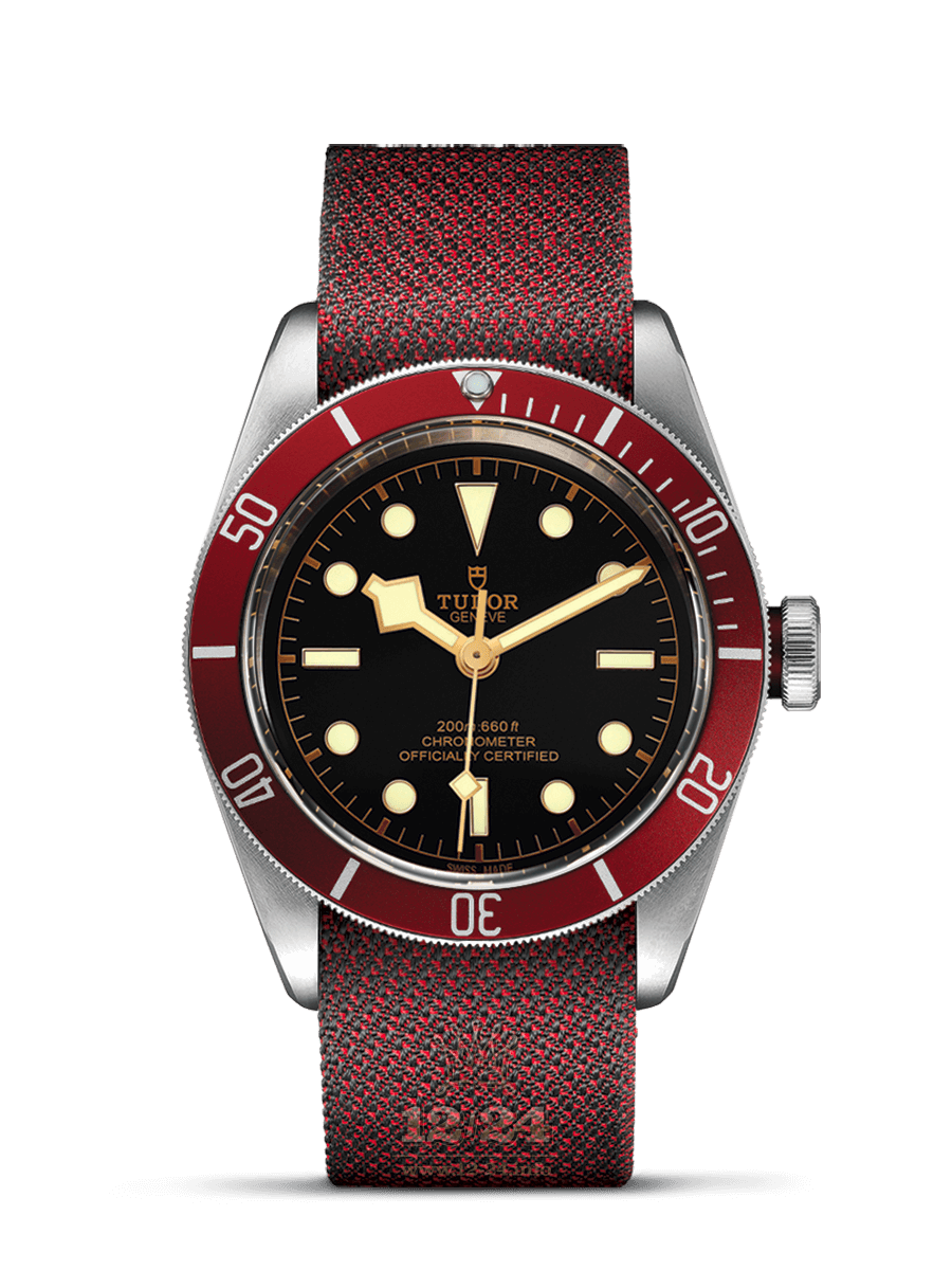 Tudor Black Bay Watch M79230R-0009 41 mm Stainless steel Case Black Dial