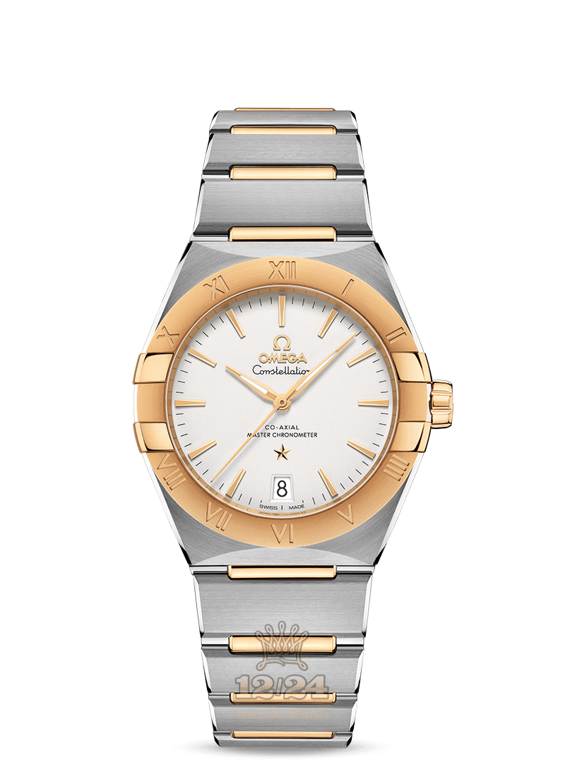 Omega Constellation Watch 131.20.36.20.02.002 36 mm Stainless steel Yellow gold Case Silver Dial
