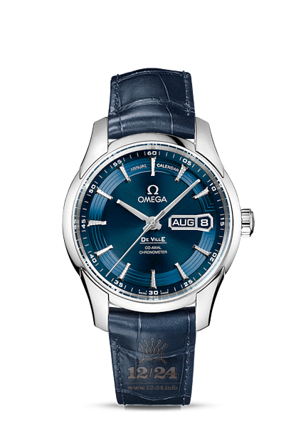 Omega Hour Vision Watch 431.33.41.22.03.001 41 mm Stainless steel Case Dark blue Dial