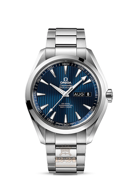 Omega Aqua Terra 150 M Watch 231.10.43.22.03.002 43 mm Stainless steel Case Dark blue Dial
