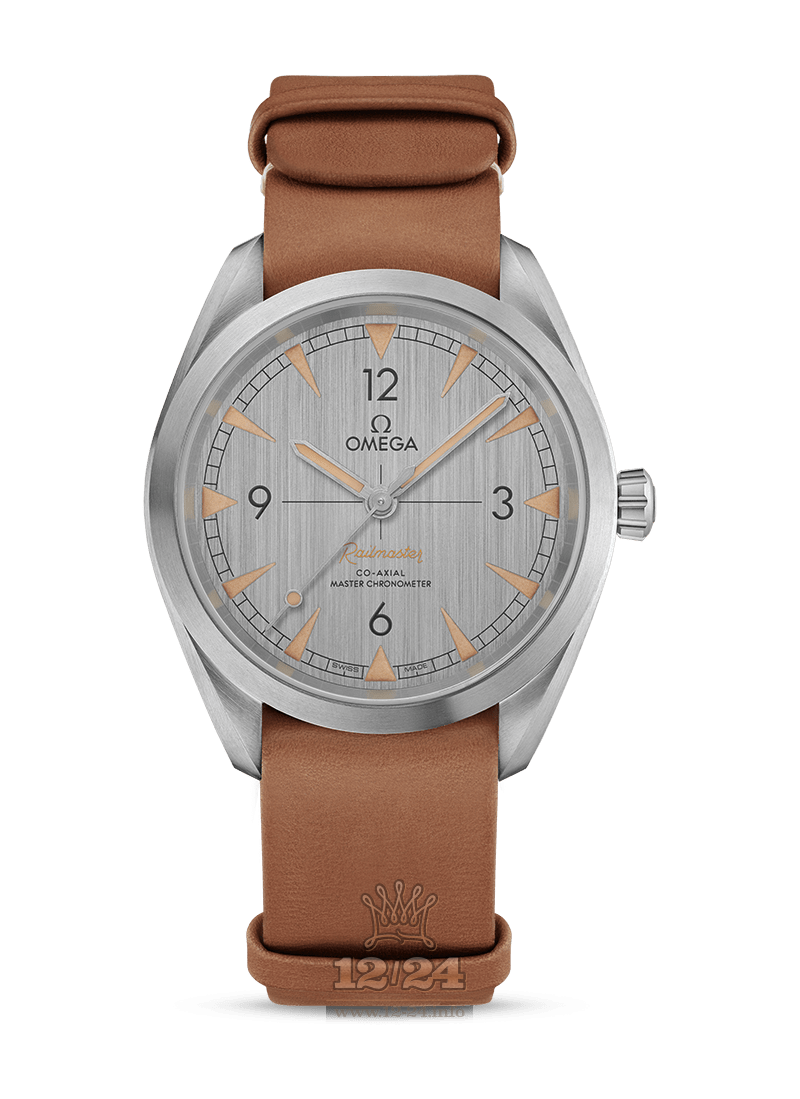 Omega Railmaster Watch 220.12.40.20.06.001 40 mm Stainless steel Case Gray Dial