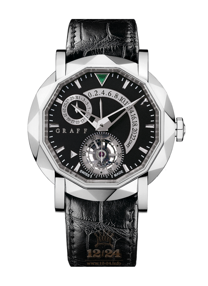 Graff MasterGraff Watch MG47WG_bf_front-1 47 mm White gold Case Black Dial