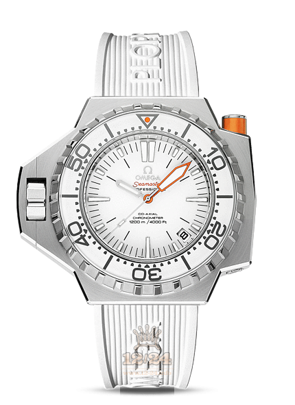 Omega Ploprof 1200 M Watch 224.32.55.21.04.001 55 mm Stainless steel Case White Dial