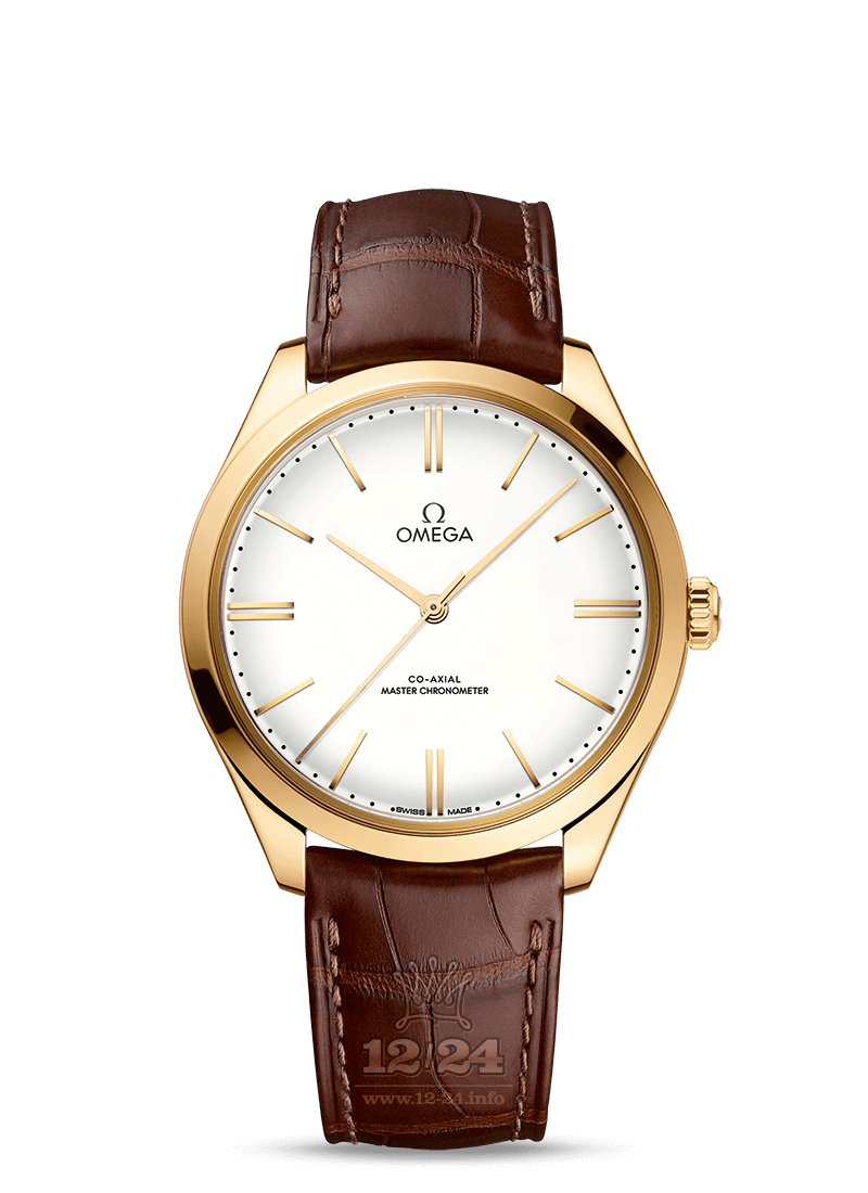 Omega Tresor Watch 435.53.40.21.09.001 40 mm Yellow gold Case White Dial