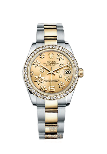 Rolex Datejust Watch 178383-0018 31 mm Steel / Yellow gold Case Golden Painted Dial