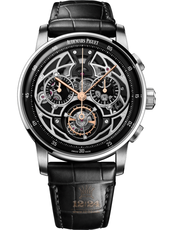 Audemars Piguet Code 11.59 Watch 26399CR.OO.D002CR.01 41 mm White gold Case Black Dial