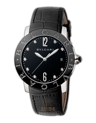 Bvlgari Bvlgari Bvlgari Watch 102054 BBL37BSBCLD/9 37 mm Stainless steel Ceramics Case Black Dial