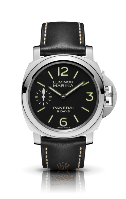 Panerai Luminor Watch PAM00510 44 mm Stainless steel Case Black Dial