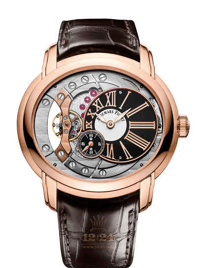 Audemars Piguet Millenary Watch 15350OR.OO.D093CR.01 47 mm Pink gold Case Black Dial