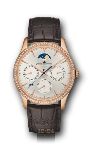 Jaeger-LeCoultre Master Watch 1302501 39 mm Pink gold Case Silver Dial