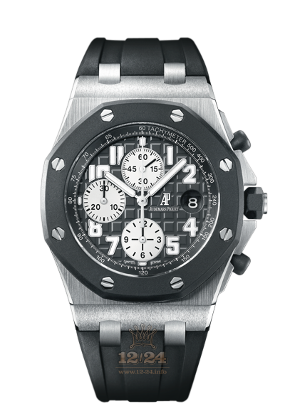 Audemars Piguet Royal Oak Offshore Watch 25940SK.OO.D002CA.03 42 mm Stainless steel Rubber Case Black Dial