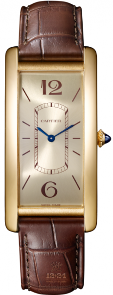 Cartier Tank Watch WGTA0026 46 mm Yellow gold Case Golden Dial