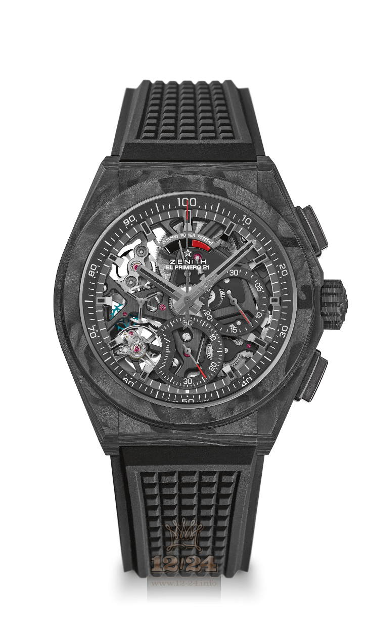 Zenith Defy Watch 10.9000.9004/96.R782 44 mm Carbon Case Black Dial