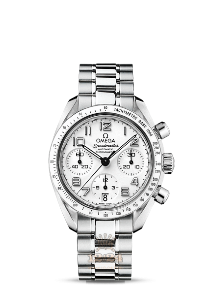 Omega Speedmaster Watch 324.30.38.40.04.001 38 mm Stainless steel Ceramics Case White Dial