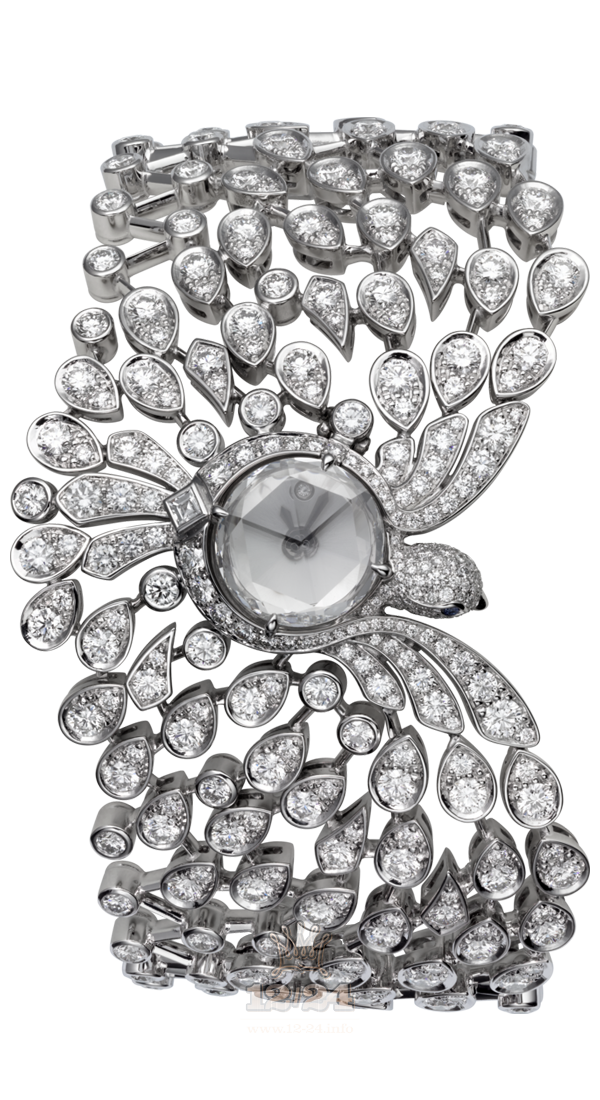 Cartier Creative jewelry watches Watch HPI00747 White gold Case Silver Dial