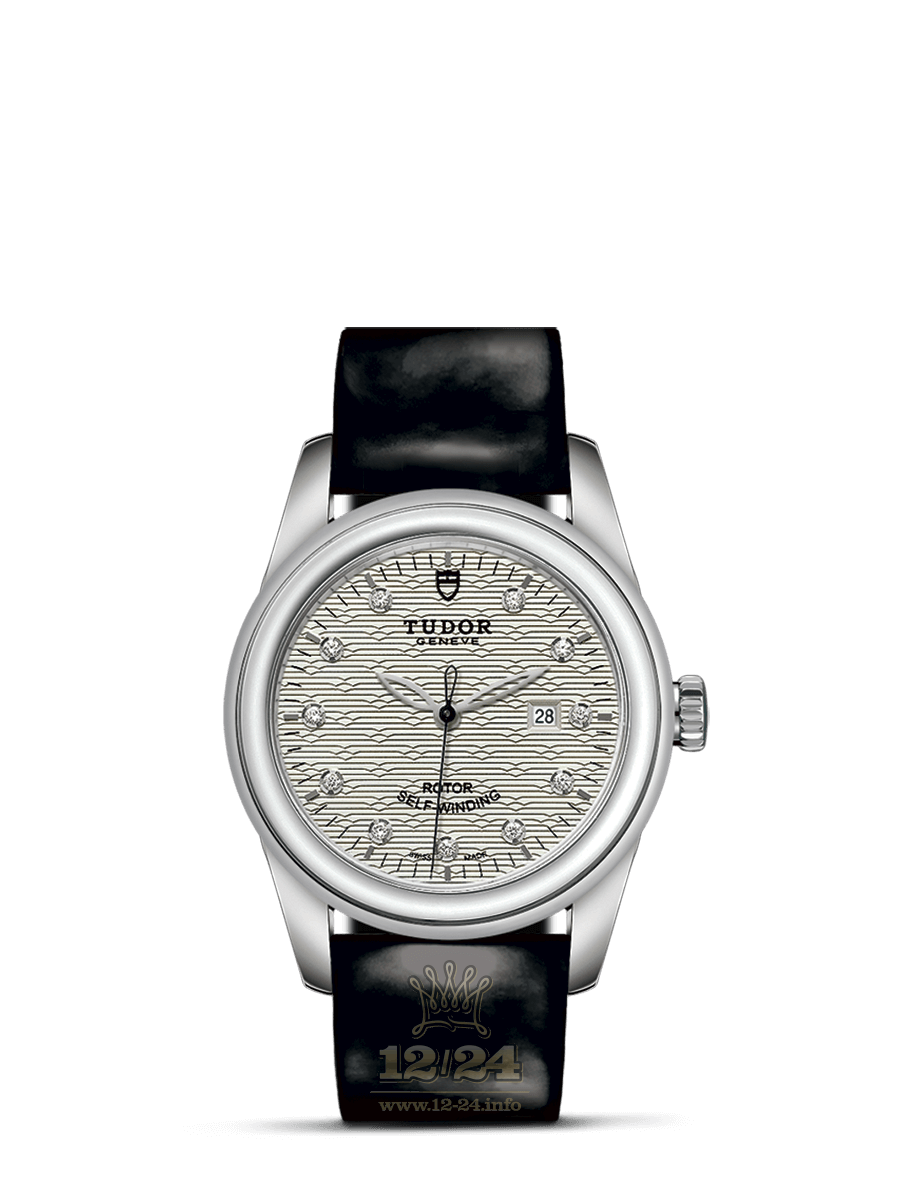 Tudor Glamour Watch M53000-0023 31 mm Stainless steel Case Silver Dial