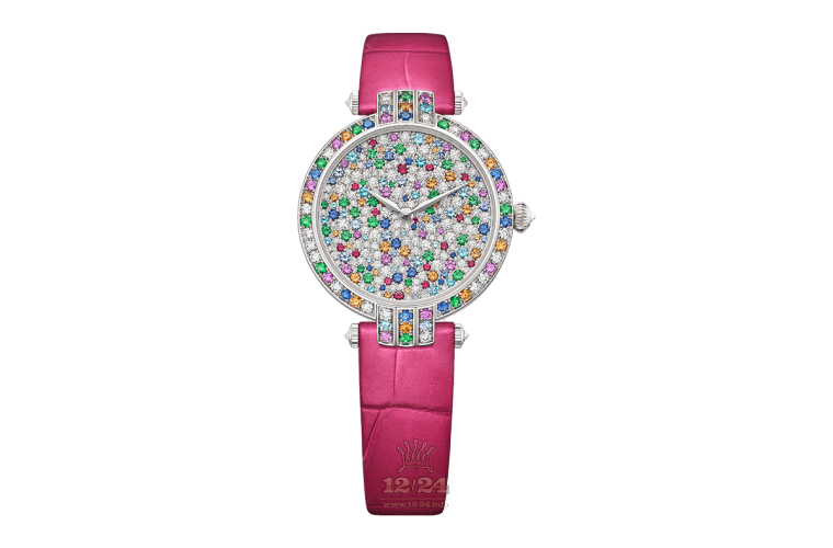 Harry Winston The Premier Collection Watch PRNAHM31WW001 31 mm White gold Case Silver Dial