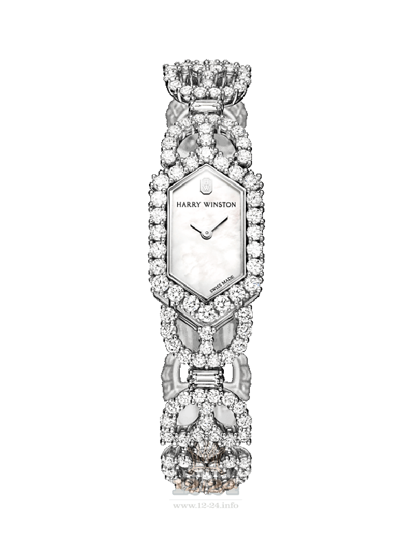 Harry Winston High Jewelry Timepieces Watch HJTQHM18PP005 30 mm Platinum Case White Dial