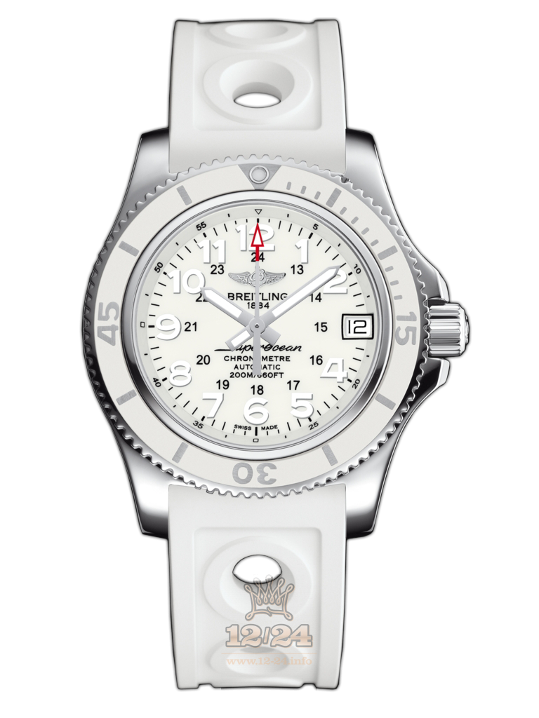 Breitling Superocean Watch A17312D2/A775/230S/A16S.1 36 mm Stainless steel Case White Dial